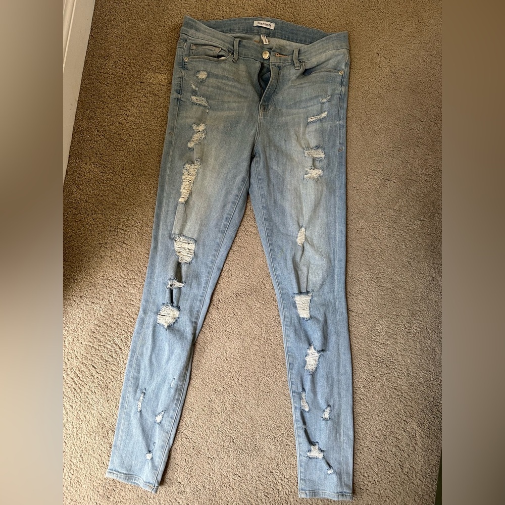 Good American high waist size 6 - great stretch and super flattering!!